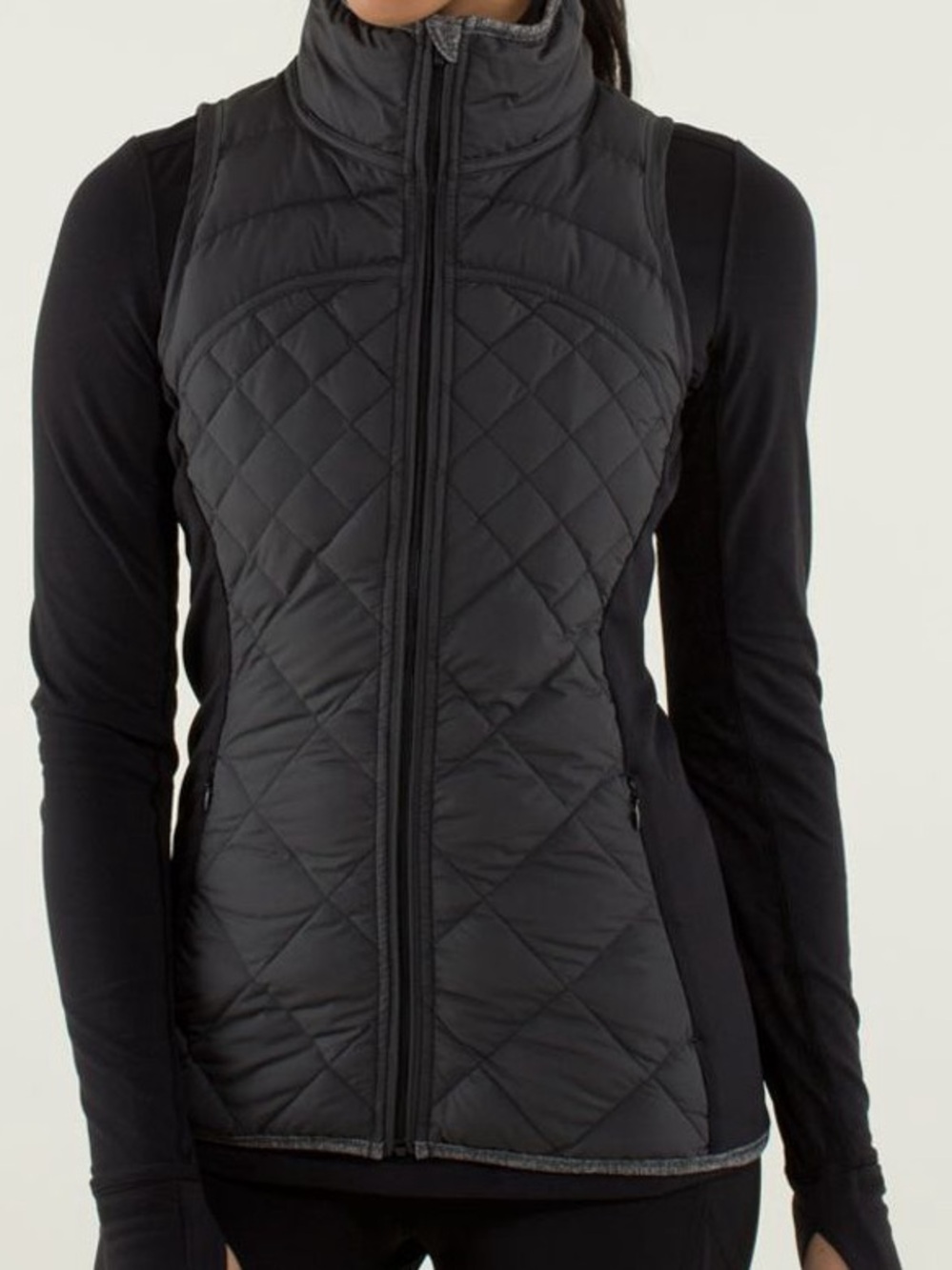 Lululemon Fluff Off Vest Size 4 Black
